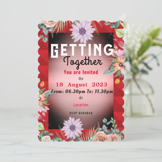 Invitation (Debout devant)