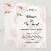 invitation (Devant / Derrière)