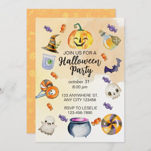 Invitation (Devant / Derrière)