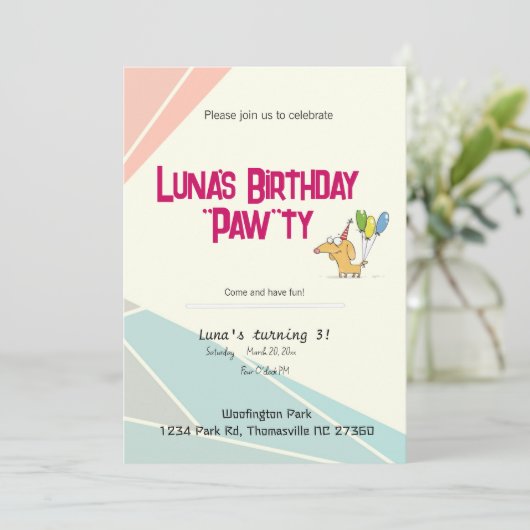 Invitation (Debout devant)