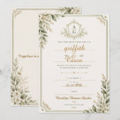 Invitation (Devant / Derrière)