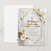 Invitation (Devant / Derrière)