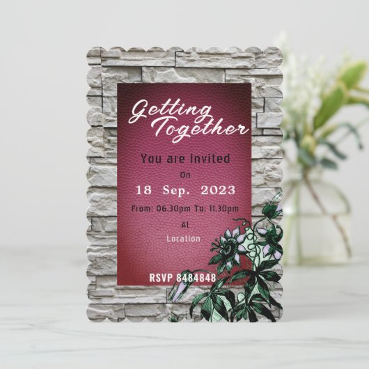 Invitation (Debout devant)