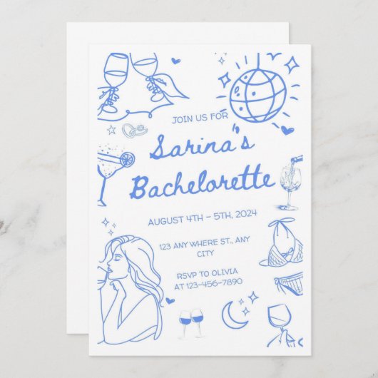 Invitation (Devant / Derrière)