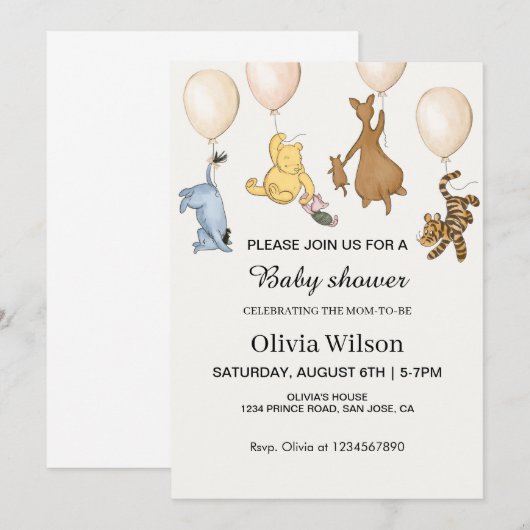 Invitation (Devant / Derrière)