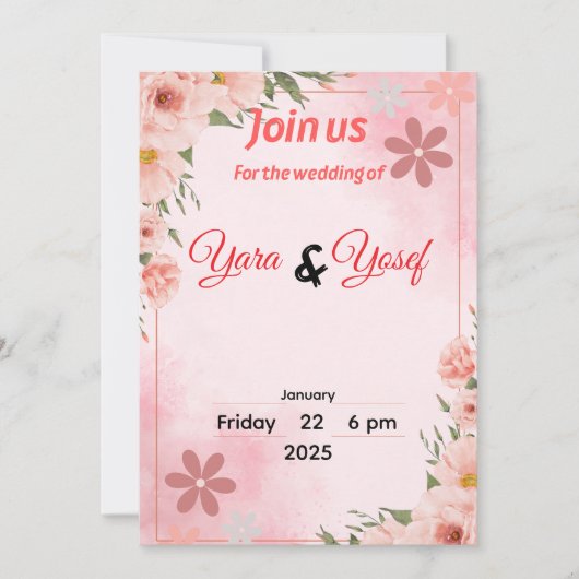 Invitation (Devant)