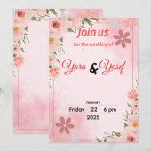 Invitation (Devant / Derrière)