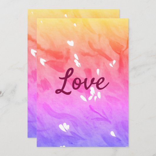 Invitation (Devant / Derrière)