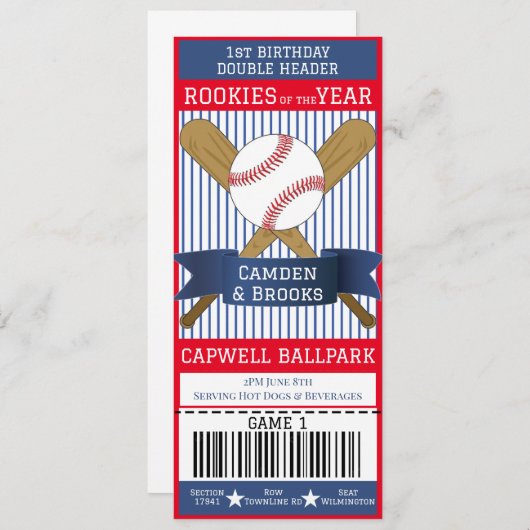 Invitation (Devant / Derrière)