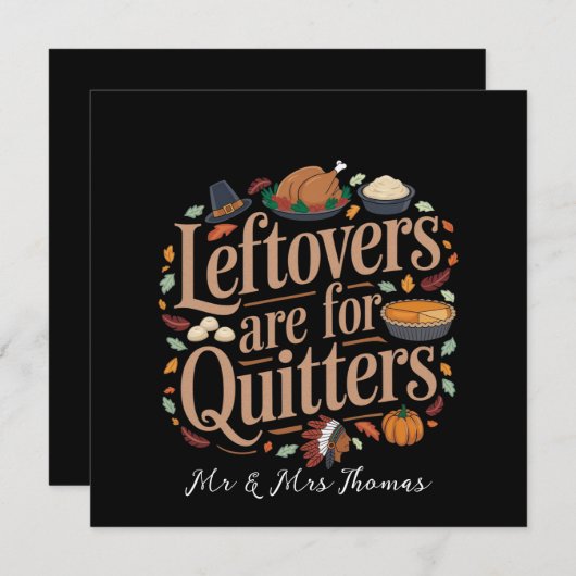 Invitation (Devant / Derrière)