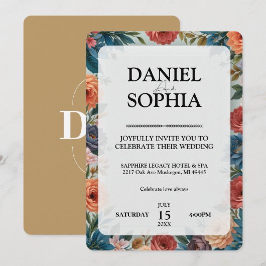 Invitation (Devant / Derrière)