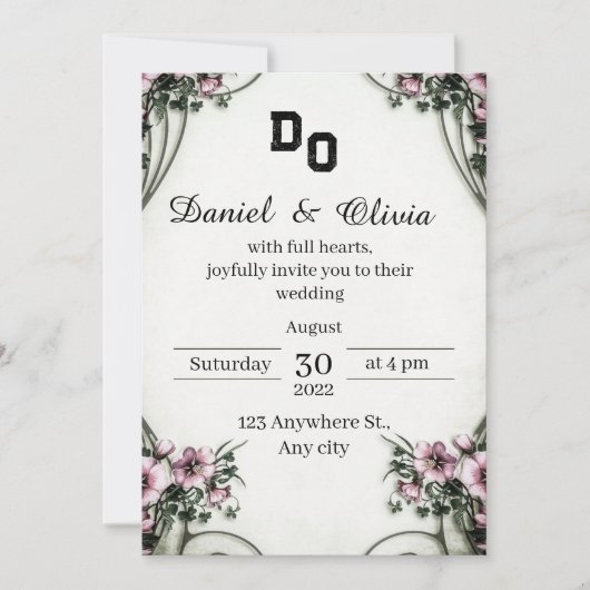 Invitation (Devant)