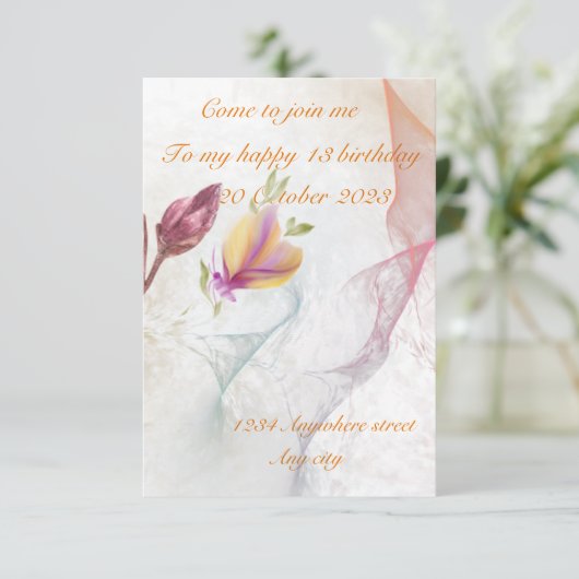 Invitation (Debout devant)