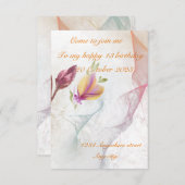 Invitation (Devant / Derrière)