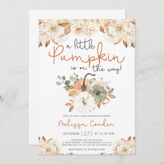 Invitation (Devant / Derrière)