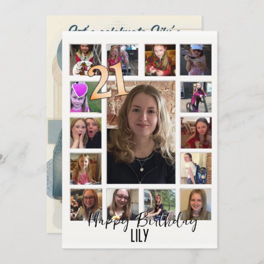 Invitation (Devant / Derrière)