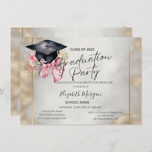 Invitation (Devant / Derrière)