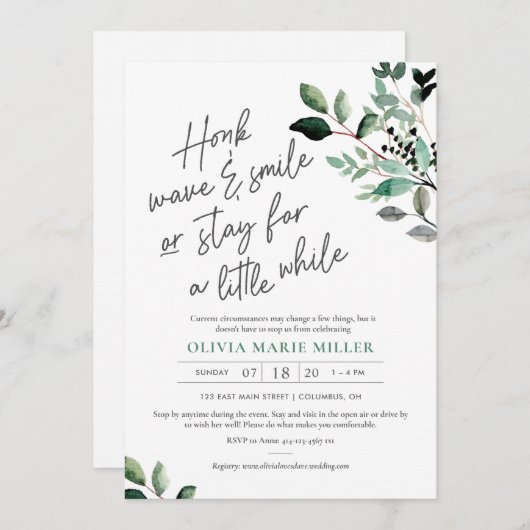 Invitation (Devant / Derrière)