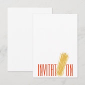 Invitation (Devant / Derrière)