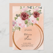 invitation (Devant / Derrière)