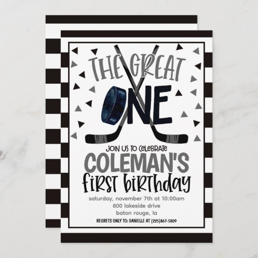 Invitation (Devant / Derrière)