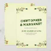 Invitation (Devant / Derrière)