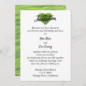 Invitation (Devant / Derrière)