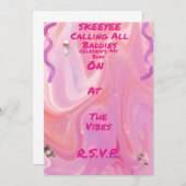 Invitation (Devant / Derrière)