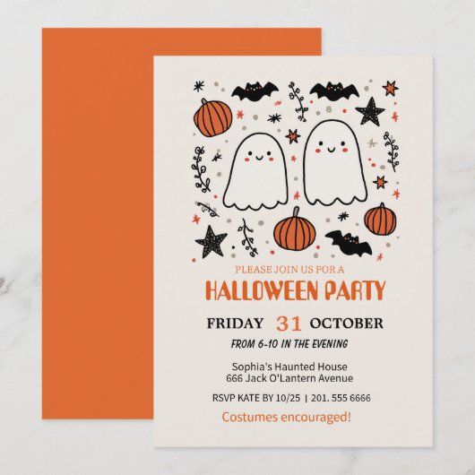 Invitation (Devant / Derrière)