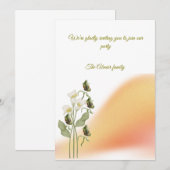 Invitation (Devant / Derrière)