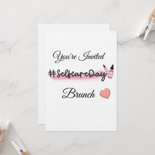 Invitation (Devant/Arrière en situation)