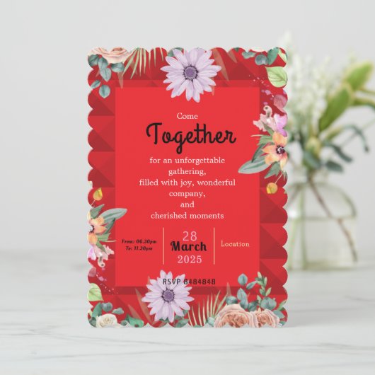 Invitation (Debout devant)