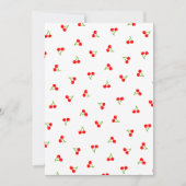 INVITATION チェリー(ホワイト) (Devant)