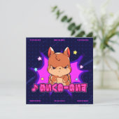 INVITATION フリーカード|VACHABORG グッズ「♪ めいくのーのいず」 招待状 (Debout devant)