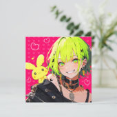 INVITATION フリーカード|VACHABORG グッズ「♪ らぶゆーじゃーにー」 (Debout devant)