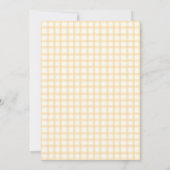 Invitation 010 Fleur d'Ambre Croix Rustique Design Baptême (Dos)
