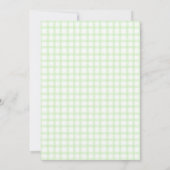 Invitation 017 Moss Green Blossom Rustic Cross Design Baptism (Dos)