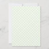 Invitation 017 Vert de mousse • Baby Shower spécial pour un(e (Dos)