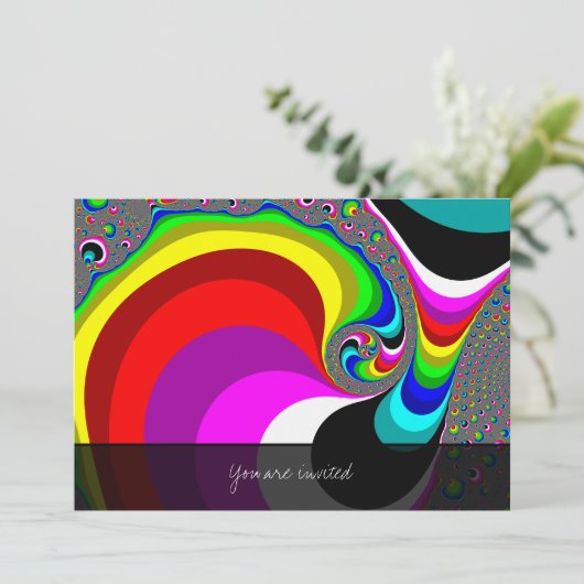 Invitation 040 Obama - Art Fractal (Debout devant)