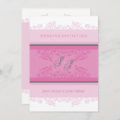 Invitation 070 Jenny+Justin :: INVITES DE MARIAGE :: boucles (Devant / Derrière)