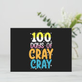Invitation 100 Jours de Cray Cray 100e Jour de l'enseignant s (Debout devant)
