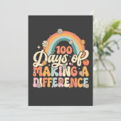 Invitation 100 jours de faire la différence Enseignement Arc- (Debout devant)