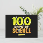 Invitation 100 Jours de sciences 100e Jour de l'enseignant sc (Debout devant)