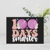 Invitation 100 Jours Smarter Disco Ball 100ème Jour De L'Écol (Debout devant)