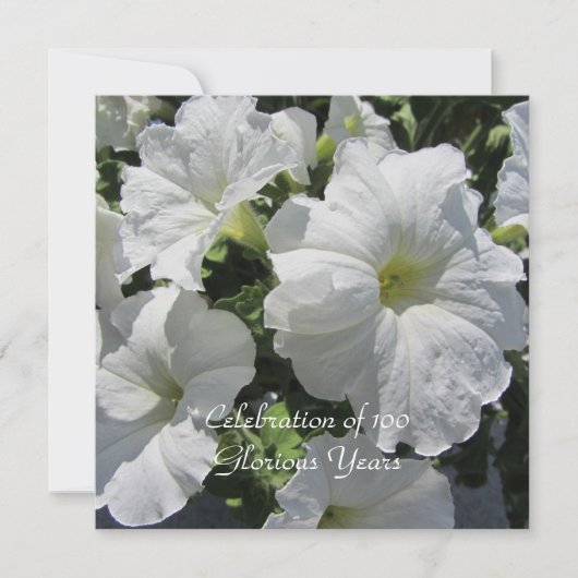 Invitation 100e anniversaire (Devant)