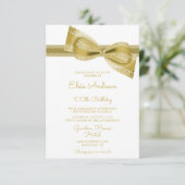 Invitation 100e anniversaire de la Bow Or Centenarian & Ribbo (Debout devant)