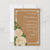 Invitation 100e anniversaire Rose du centenaire (Devant)