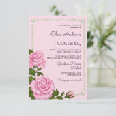 Invitation 100e anniversaire Rose du centenaire (Debout devant)