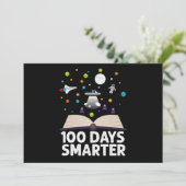 Invitation 100e Jour De L'École 100 Jours Livres Smartres Esp (Debout devant)