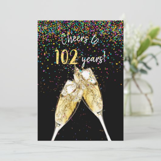 Invitation 102e fête d'anniversaire (Debout devant)